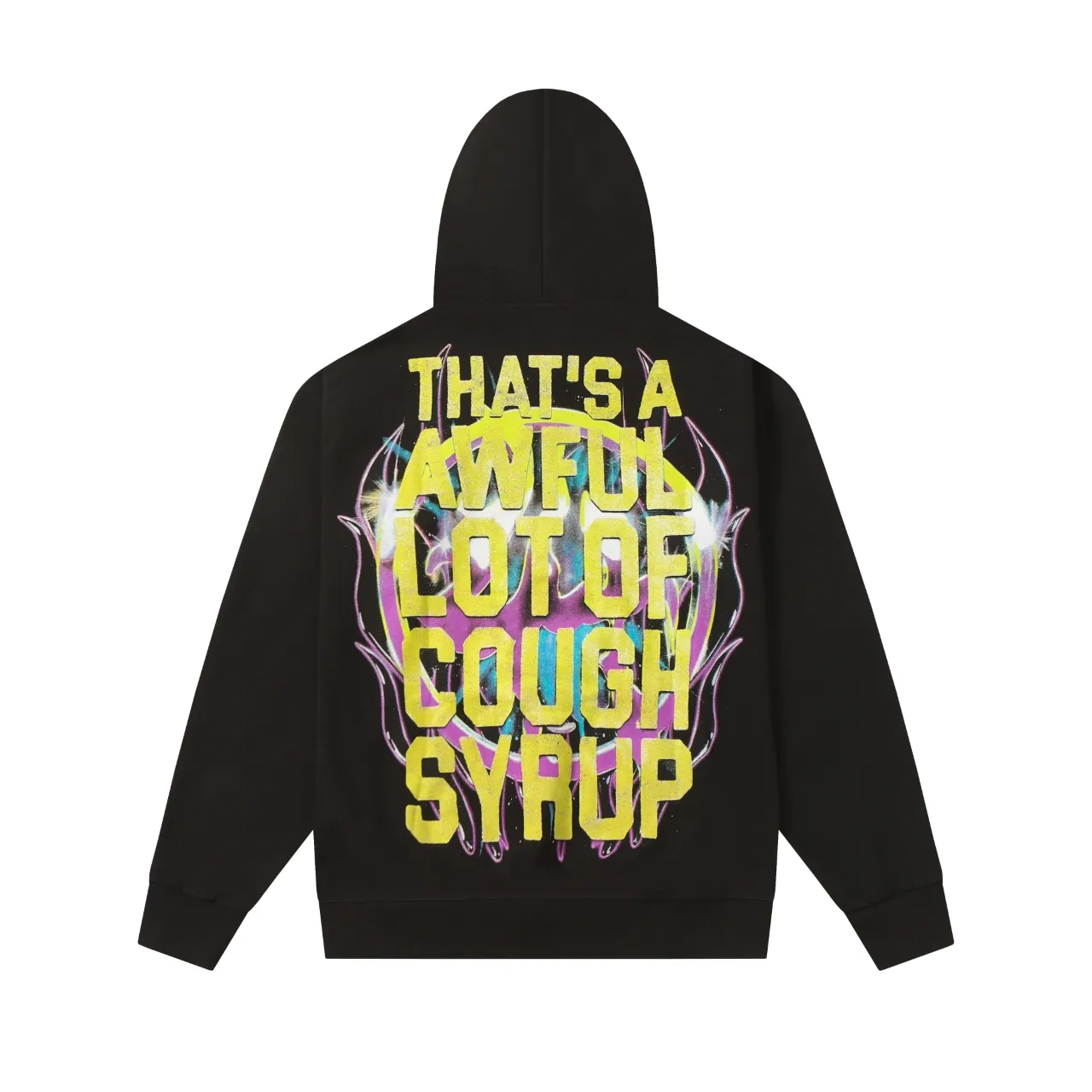 C Black I THAT'S A AWFUL LOT OF COUGH SYRUP In Stock Same Style. （fabric): 100 Sizes（size）：S-M L X L （colour）：